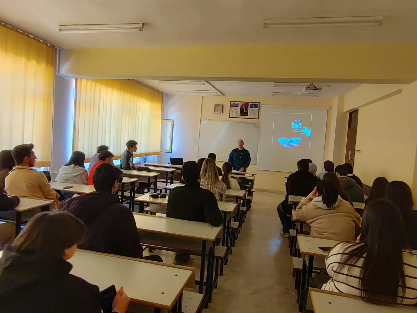 Akören Ali Rıza Ercan MYO’da İstiklal Ruhu: "Kabulünün 105. Yılında İstiklal Marşı" Konferansı